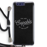 Capable: Honor 9 Transparant Hoesje met koord