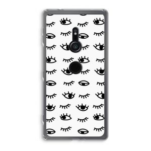 Eye pattern #2: Sony Xperia XZ2 Transparant Hoesje