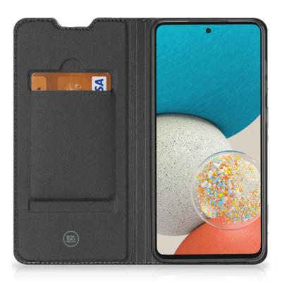 Samsung Galaxy A73 Smart Cover Leaves Blue