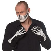 Halloween Handschoenen Skelet XL - Boland