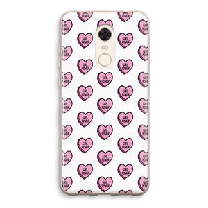 GIRL POWER: Xiaomi Redmi 5 Transparant Hoesje