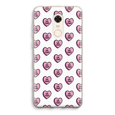 GIRL POWER: Xiaomi Redmi 5 Transparant Hoesje