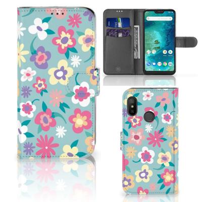 Xiaomi Mi A2 Lite Hoesje Flower Power Xiaomi Mi A2 Lite Hoesje Flower Power