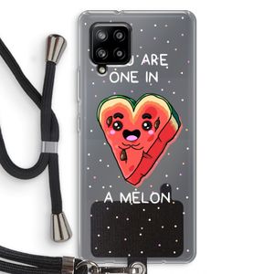 One In A Melon: Samsung Galaxy A42 5G Transparant Hoesje met koord