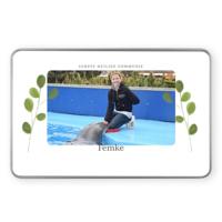 Communie bewaarblik met foto en/of tekst