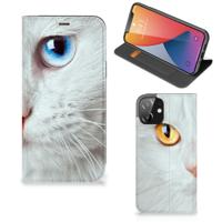 iPhone 12 | iPhone 12 Pro | Hoesje maken | Witte Kat iPhone 12 | iPhone 12 Pro | Hoesje maken | Witte Kat