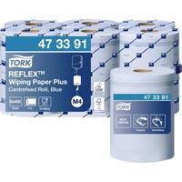 TORK 473391 reflex-sterke multifunctionele papieren doekjes blauw M4 Aantal: 2700 stuk(s)