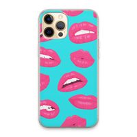 Bite my lip: iPhone 13 Pro Max Transparant Hoesje