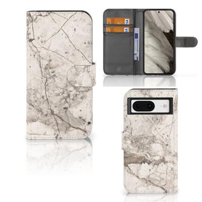 Google Pixel 8 | Bookcase | Marmer Beige