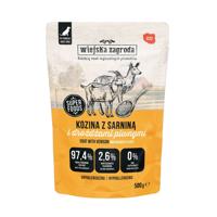 WIEJSKA ZAGRODA Goat and venison - natvoer voor honden - 500g