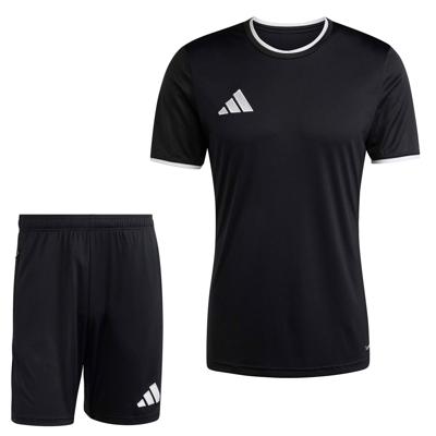 adidas Entrada 26 Voetbaltenue Zwart Wit