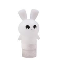 Multifunctionele outdoor reizen draagbare fles squeeze fles siliconen weinig lege fles capaciteit: 75ml (wit)