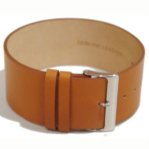 Horlogeband Universeel CCC.1038 / Z038 Leder Cognac 28mm
