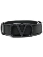 Valentino Garavani ceinture à boucle logo - Noir - thumbnail