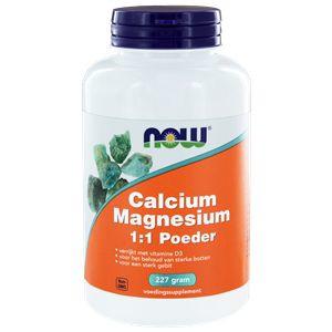 NOW Calcium & magnesium 1:1 (227 gr)