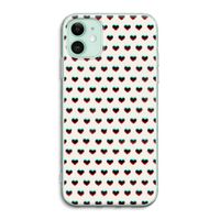 Hartjes: iPhone 11 Transparant Hoesje