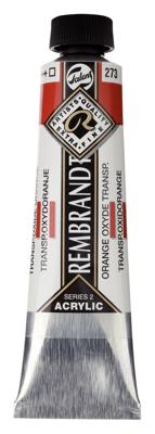 Rembrandt Acrylverf Tube 40 ml - Transparant Oxydoranje 273