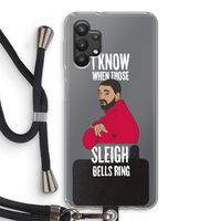 Sleigh Bells Ring: Samsung Galaxy A32 5G Transparant Hoesje met koord