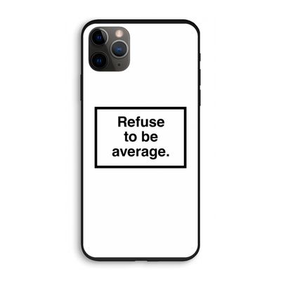 Refuse to be average: iPhone 11 Pro Biologisch afbreekbaar hoesje