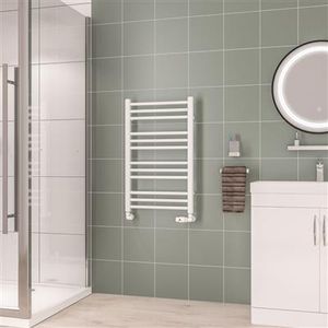 Eastbrook Corinium handdoekradiator 50x80cm 392W wit glans