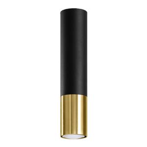 Plafondlamp LOOPEZ zwart/goud