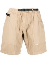 Gramicci belted-waist bermuda shorts - Tons neutres