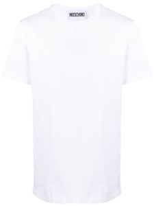 Moschino t-shirt à logo imprimé - Blanc