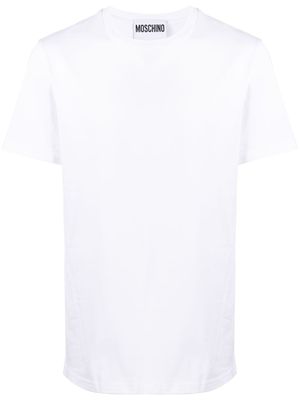Moschino t-shirt à logo imprimé - Blanc