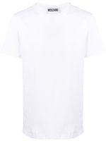 Moschino t-shirt à logo imprimé - Blanc