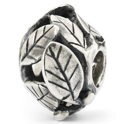 Trollbeads TAGBE-20241 Stopper Zorgzame Bladeren zilver