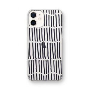 Moroccan stripes: iPhone 12 mini Transparant Hoesje