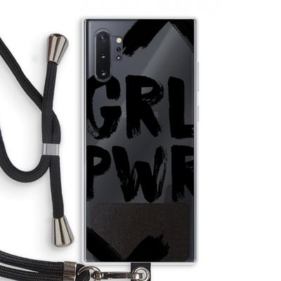 Girl Power #2: Samsung Galaxy Note 10 Plus Transparant Hoesje met koord