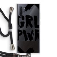Girl Power #2: Samsung Galaxy Note 10 Plus Transparant Hoesje met koord