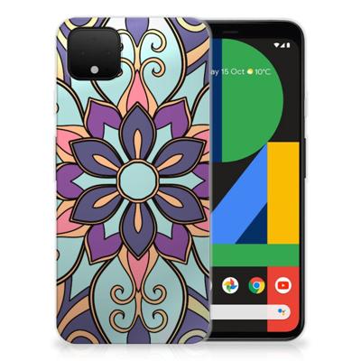 Google Pixel 4 XL | TPU Case | Purple Flower