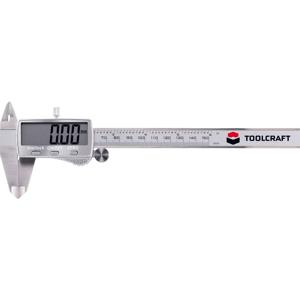 TOOLCRAFT TO-5664642 Digitale schuifmaat 150 mm