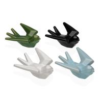 Decoratieve figuren Versa Vogel 12,5 X 5,2 X 13 CM Decoratieve figuren