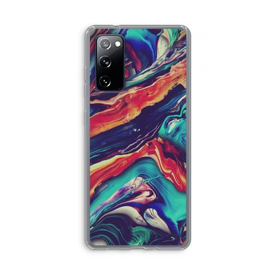 Chameleon Sun: Samsung Galaxy S20 FE / S20 FE 5G Transparant Hoesje