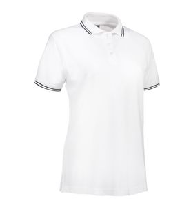 ID Identity 0523 Ladies' Stretch Contrast Polo Shirt