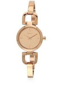 Horlogeband (Band + Kastcombinatie) DKNY NY8871 Staal Rosé