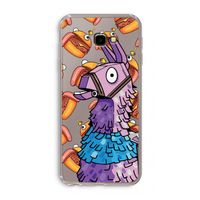 Loot Burger: Samsung Galaxy J4 Plus Transparant Hoesje