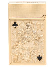 S.T. Dupont briquet Ligne 2 King Of Clubs - Or