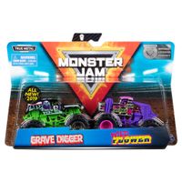 Monster Jam Die-Cast Trucks 1:64 2 Stuks Assorti - thumbnail