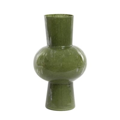 Vaas halley glas olijf groen L