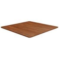 Tafelblad vierkant 80x80x1,5cm behandeld eiken donkerbruin