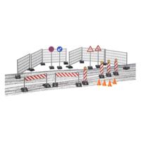 Bruder bworld accessoire: set wegwerkzaamheden 1:16