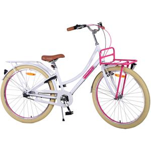 Volare Excellent Kinderfiets - Meisjes - 26 inch - Wit - 3 versnellingen