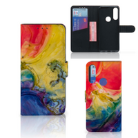 Hoesje Alcatel 1S 2020 Watercolor Dark - thumbnail