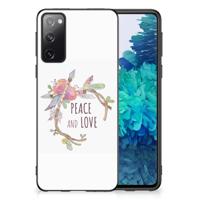 Samsung Galaxy S20 | Bumper Hoesje | Boho Text