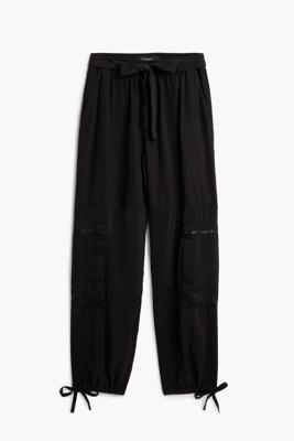 Baggy lange broek - BLACK - XL