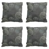 Sierkussen Circle groen 50 cm x 50 cm (4 stuks) Madison - Madison